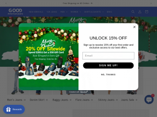 goodamericanjeans.com screenshot