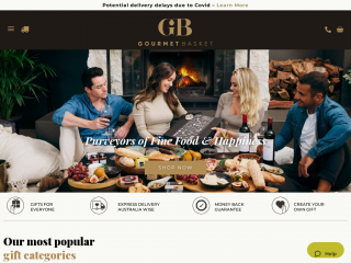 gourmetbasket.com.au screenshot