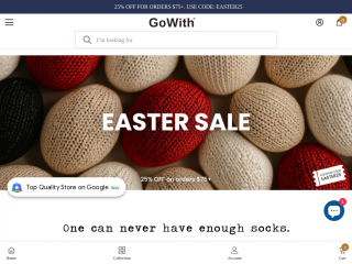 gowithsocks.com screenshot