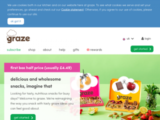 graze.com screenshot