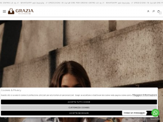graziapelletterie.it screenshot