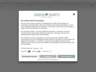 green-shirts.com screenshot