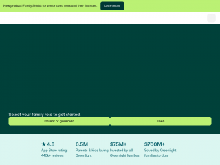 greenlight.com screenshot