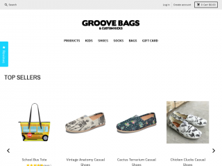 groovebags.com screenshot