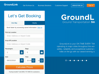 groundlink.com screenshot