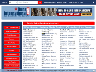 gunsinternational.com screenshot