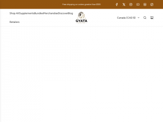 gyatanutrition.com screenshot