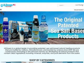 h2ocean.com screenshot