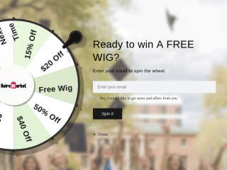 hairsmarket.com screenshot