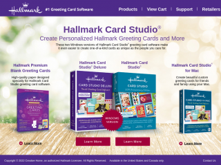 hallmarksoftware.com screenshot