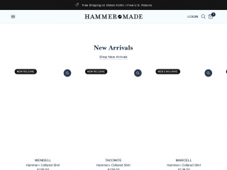 hammermade.com screenshot
