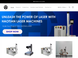 haotianlaser.store screenshot