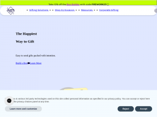 happyboxstore.com screenshot