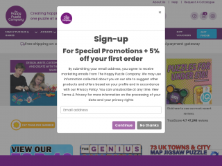 happypuzzle.co.uk screenshot