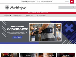 harbingerfitness.implus.com screenshot