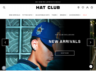 hatclub.com screenshot