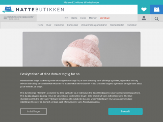 hattebutikken.dk screenshot