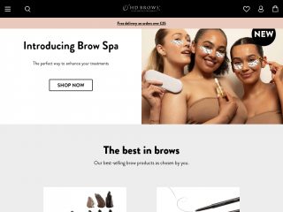 hdbrows.com screenshot