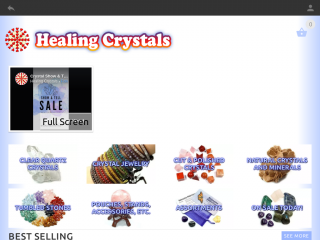 healingcrystals.com screenshot