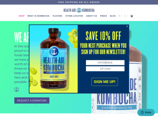 health-ade.com screenshot