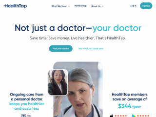 healthtap.com screenshot