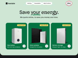 heatable.co.uk screenshot