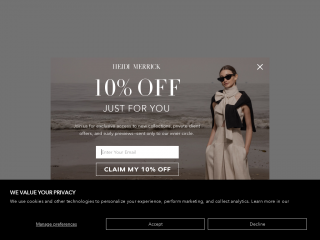 heidimerrick.com screenshot