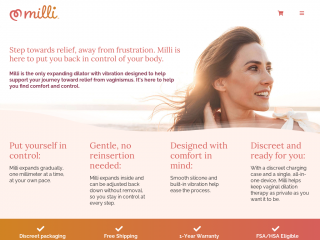 hellomilli.com screenshot