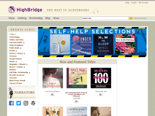 highbridgeaudio.com screenshot