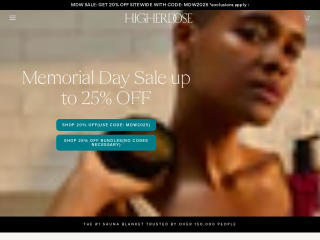 higherdose.com screenshot