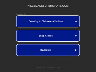 hillsdalesuperstore.com screenshot