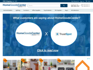 homegoodscenter.com screenshot