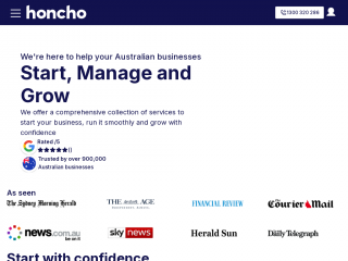 honcho.com.au screenshot