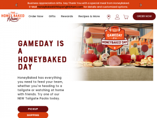 honeybakedonline.com screenshot