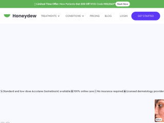 honeydewcare.com screenshot