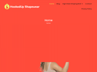 hookedupshapewear.com screenshot