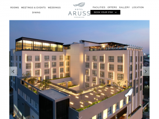 hotelaruss.com screenshot