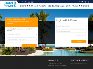hotelpower.com screenshot