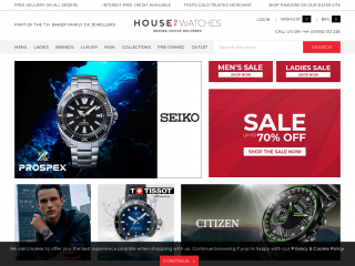 houseofwatches.co.uk screenshot