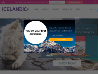 icelandicplus.com screenshot