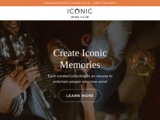 iconicwineclub.com screenshot