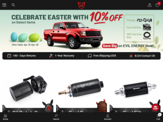 ievilenergy.com screenshot
