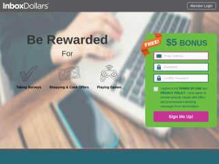 inboxdollars.com screenshot