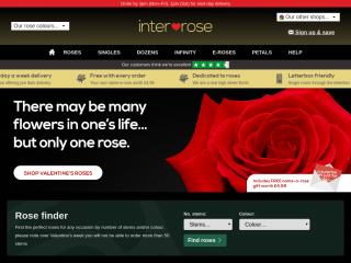 interrose.co.uk screenshot