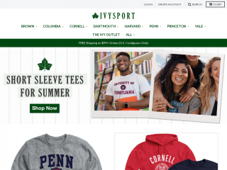 ivysport.com screenshot