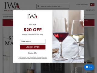 iwawine.com screenshot