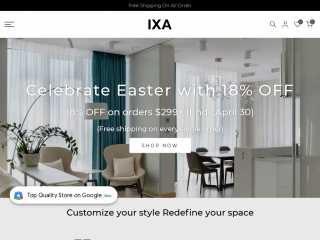 ixacurtains.com screenshot