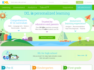 ixl.com screenshot