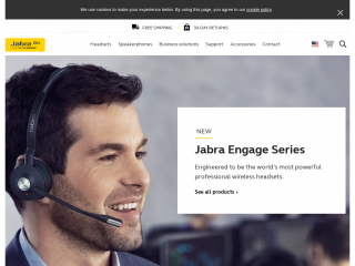 jabra.com screenshot