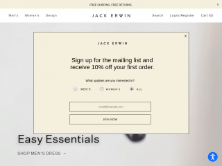 jackerwin.com screenshot